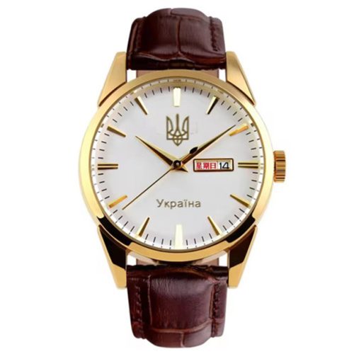 Часы наручные мужские SKMEI 3709/9073GDWT-B, Стильные повседневные мужские кварцевые часы
