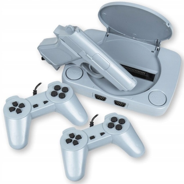 Игровая консоль LH-999 с джойстиками и пистолетом 999 популярнейших 8-битных игр