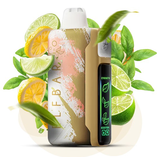 Elf Bar Sour King 30000. Чай с лимоном и лаймом (Lemon Lime Ice Tea)