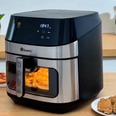 Фритюрница без масла Domotec MS-3222 Аэрофритюрница  7 л 3500W Аэрогриль Сенсорная Мультипечь