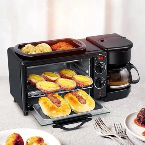 Многофункциональная печь 3 в 1 Domotec MS-5308В
